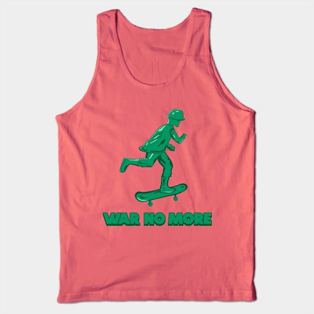 War no more -  Toy soldier skater Tank Top by MisterThi